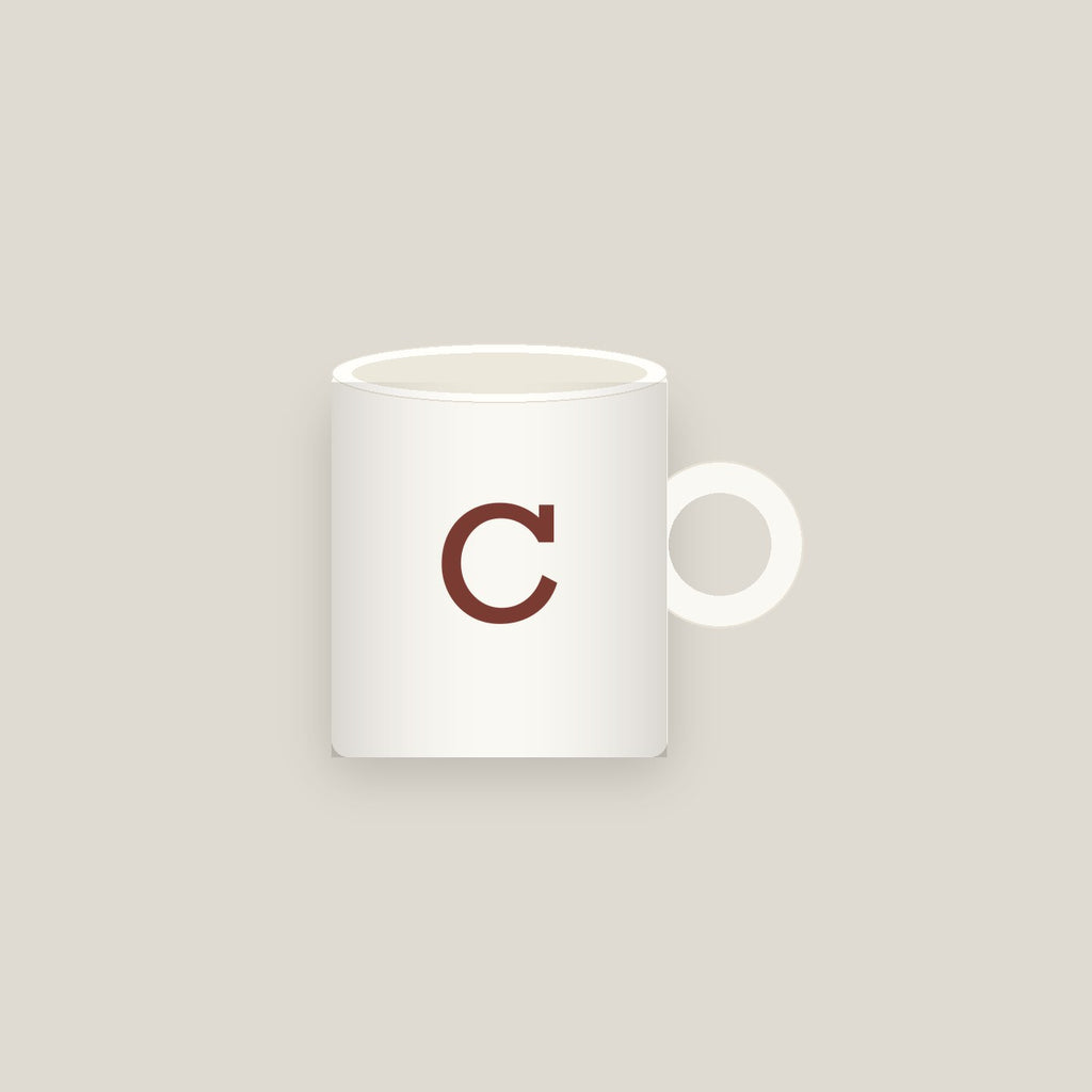 C · Letter Mug