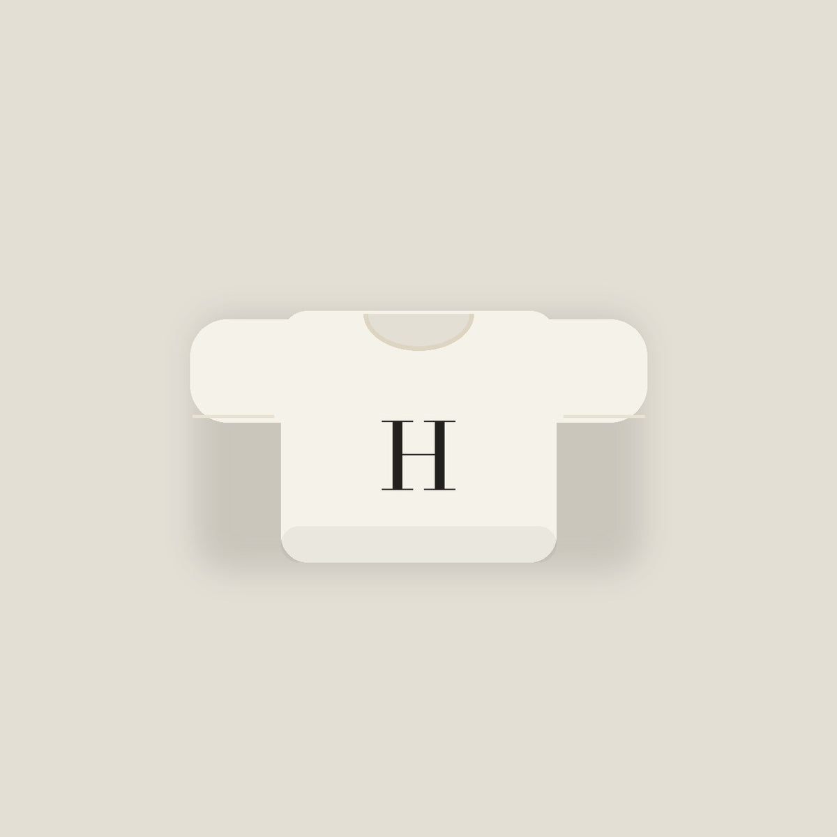 H · Letter Pet Tee