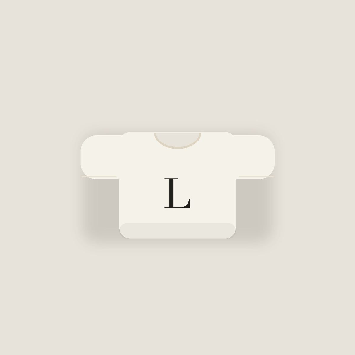 L · Letter Pet Tee