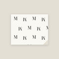 M · Letter Wrapping Paper
