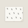 N · Letter Wrapping Paper