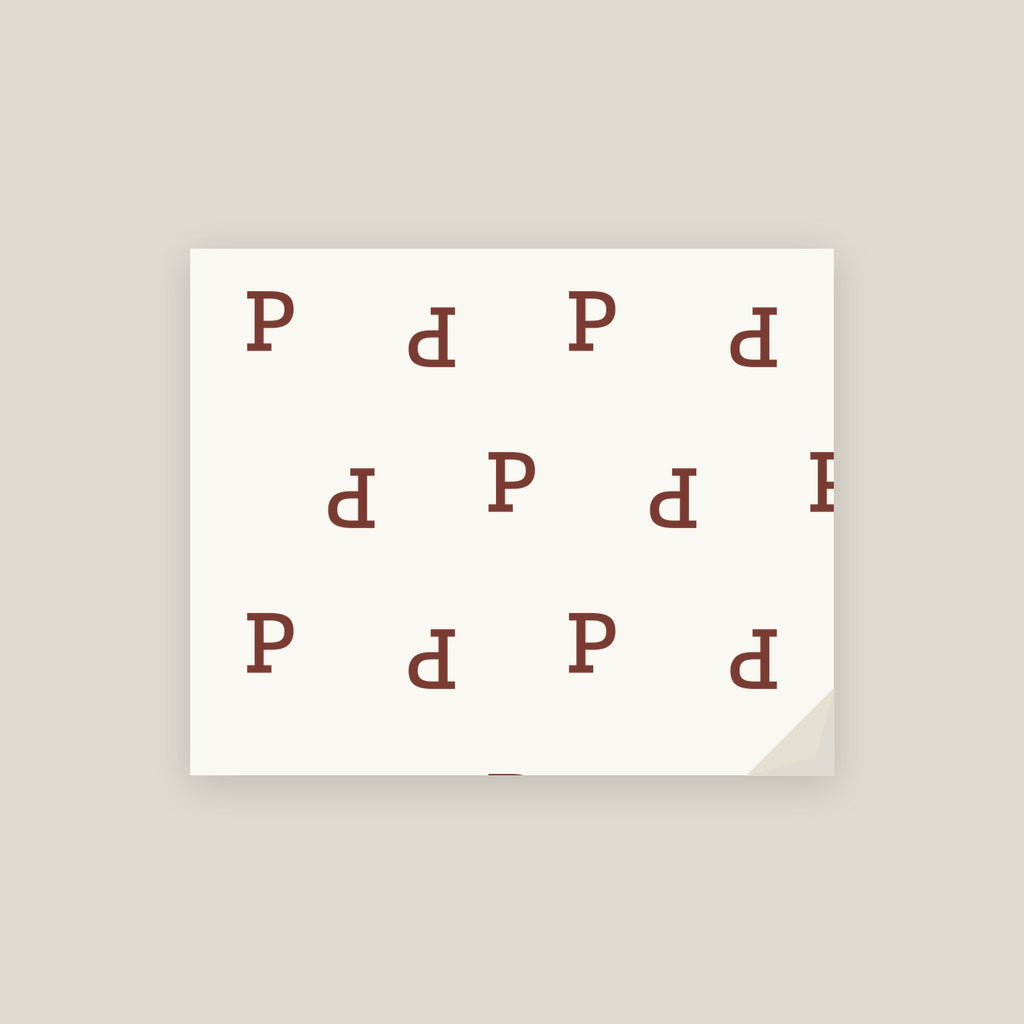 P · Letter Wrapping Paper