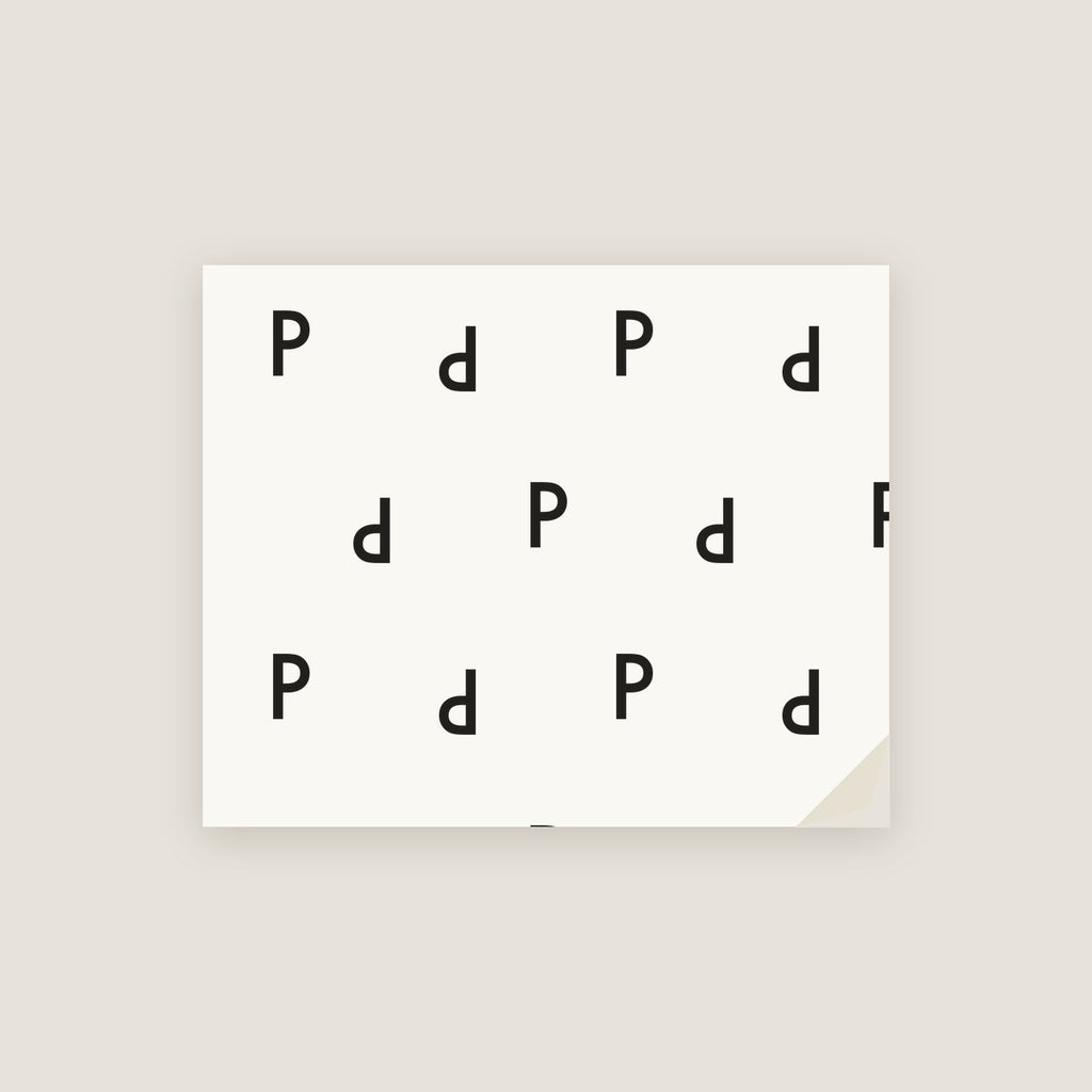 P · Letter Wrapping Paper