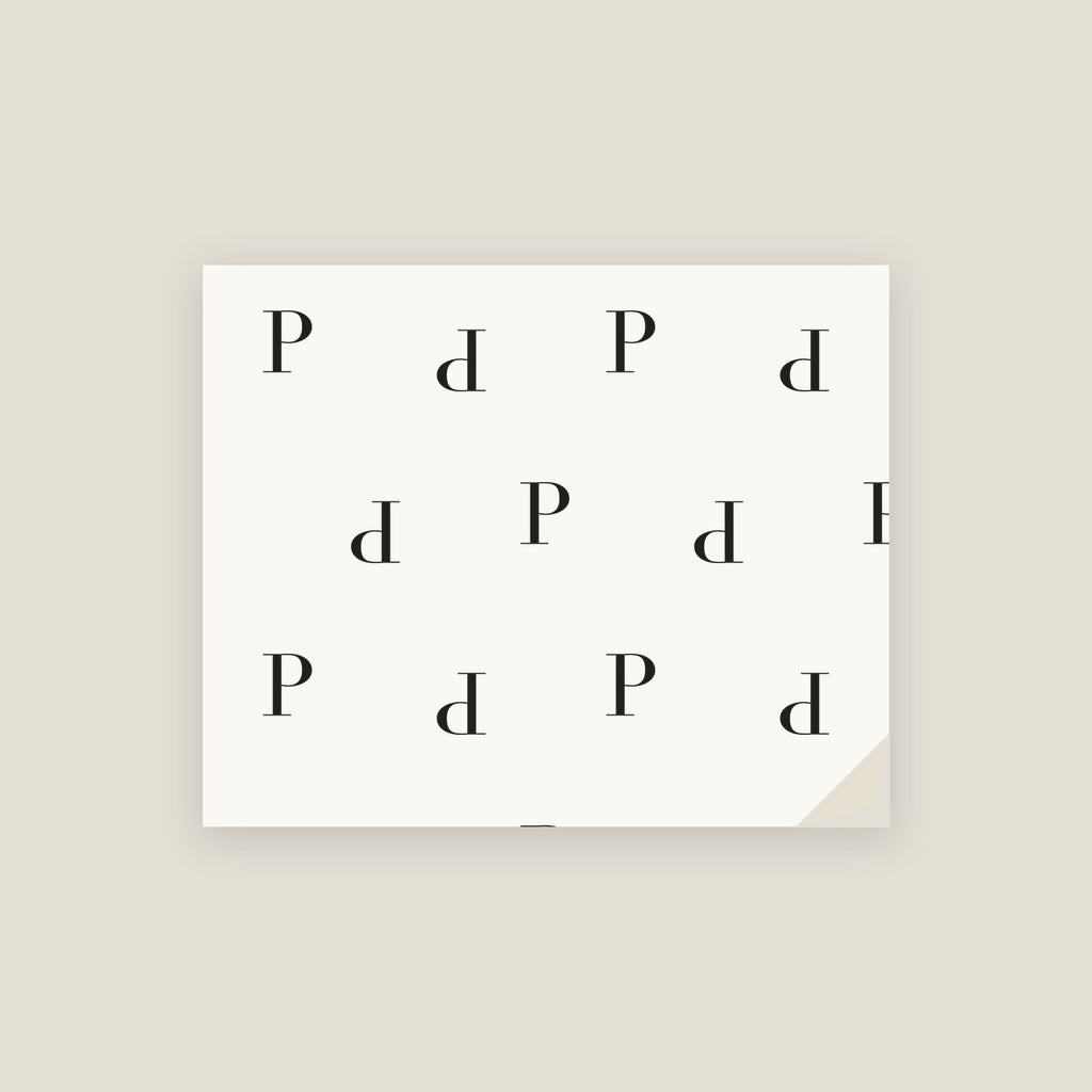 P · Letter Wrapping Paper