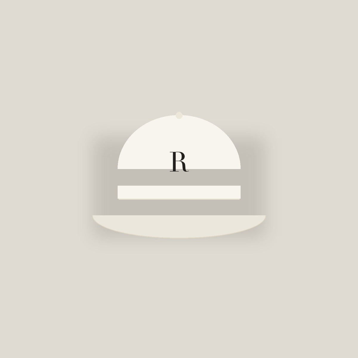 R · Letter Hat