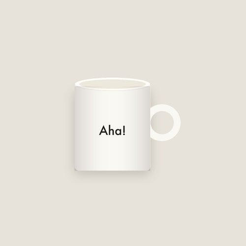 A · Aha! Mug