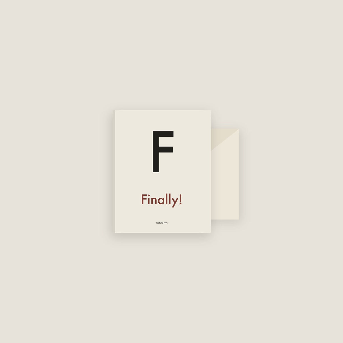 F · Finally! Card Set