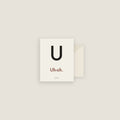 U · Uh-oh. Card Set