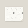 U · Letter Wrapping Paper