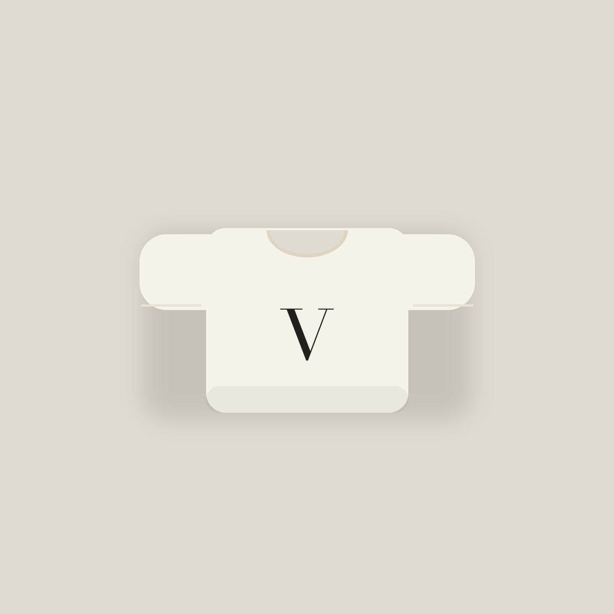V · Letter Pet Tee