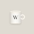 W · Letter Mug