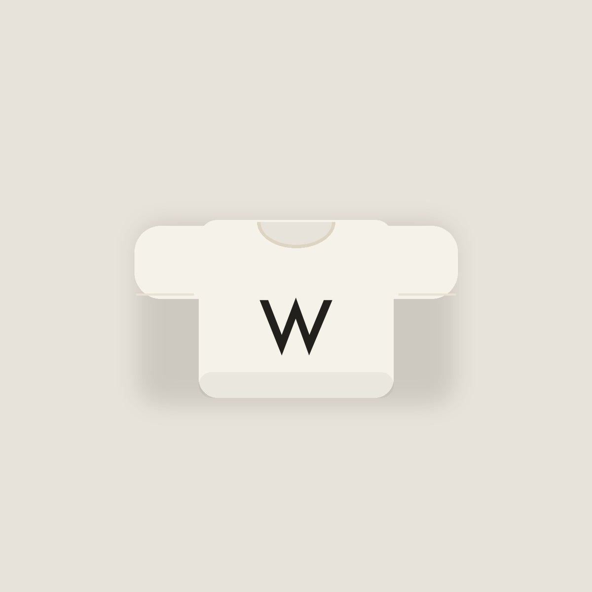 W · Letter Pet Tee