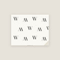 W · Letter Wrapping Paper