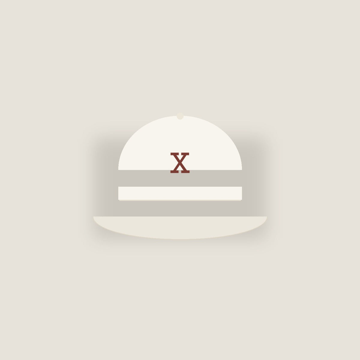 X · Letter Hat