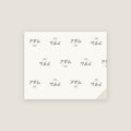 Adam · アダム Name Wrapping Paper