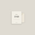 Established 1940 · Birth Year Card Set