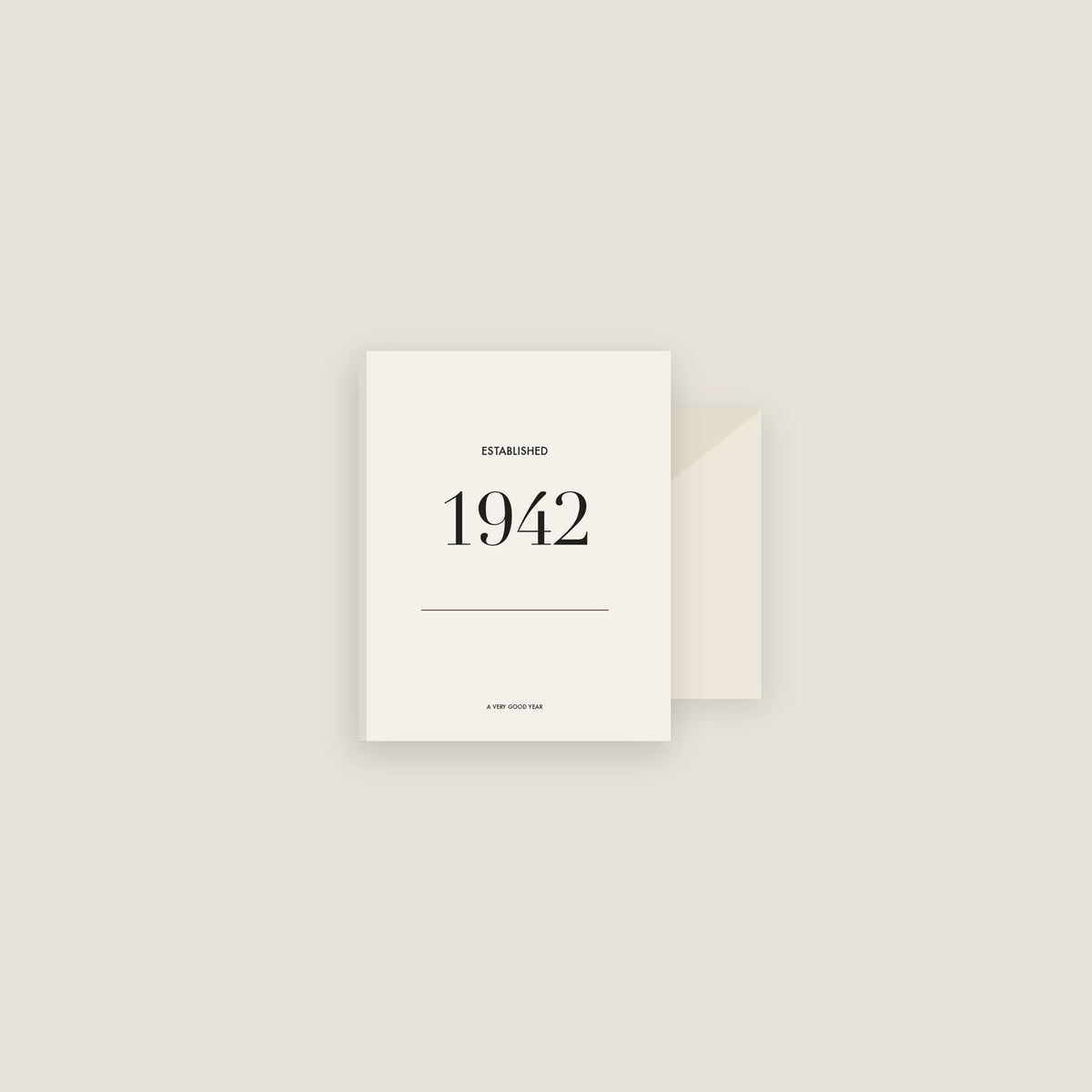 Established 1942 · Birth Year Card Set