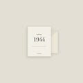 Established 1944 · Birth Year Card Set