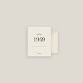 Established 1949 · Birth Year Card Set