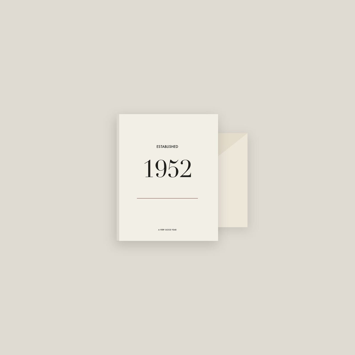 Established 1952 · Birth Year Card Set
