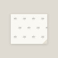 Established 1957 · Birth Year Wrapping Paper