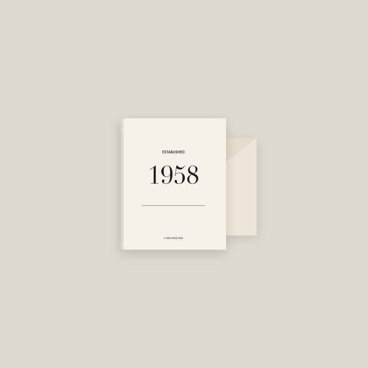 Established 1958 · Birth Year Card Set