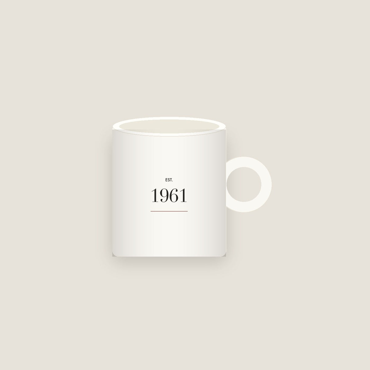 Established 1961 · Birth Year Mug