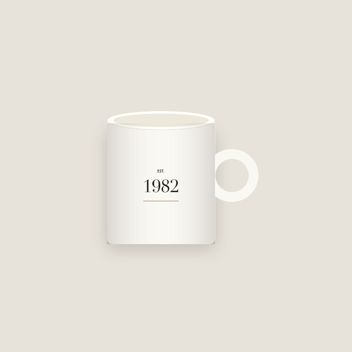 Established 1982 · Birth Year Mug