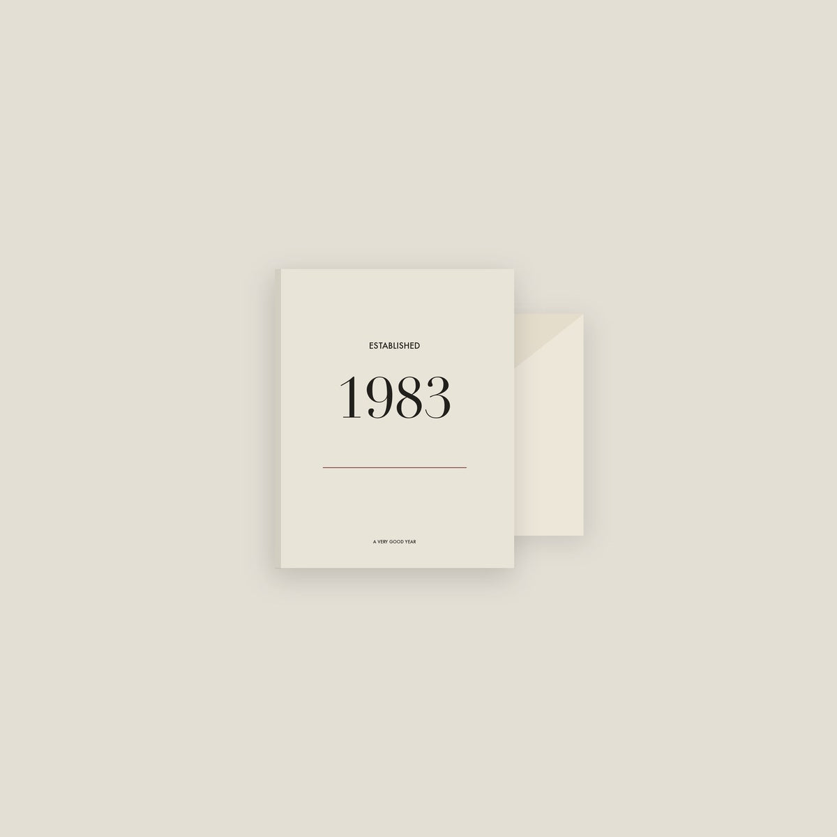 Established 1983 · Birth Year Card Set