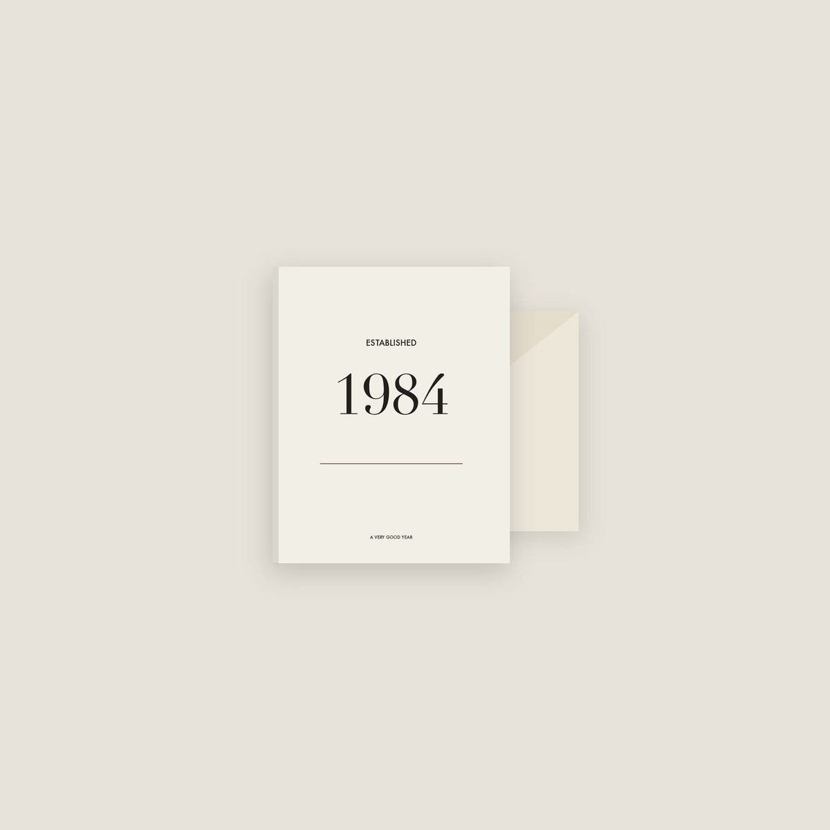 Established 1984 · Birth Year Card Set