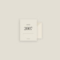 Established 2007 · Birth Year Card Set