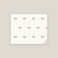 Established 2008 · Birth Year Wrapping Paper