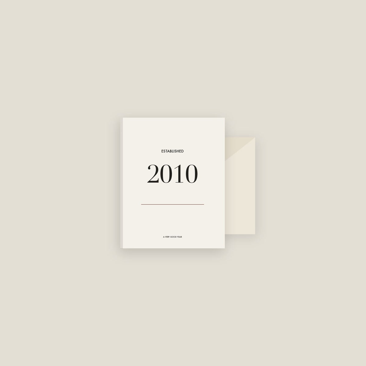 Established 2010 · Birth Year Card Set