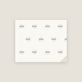 Established 2010 · Birth Year Wrapping Paper