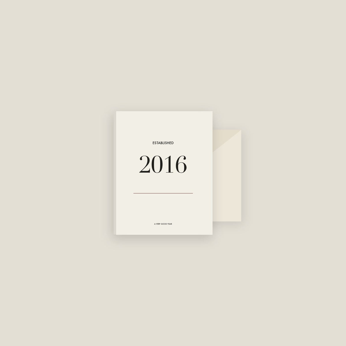 Established 2016 · Birth Year Card Set